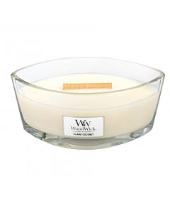 WoodWick HearthWick Candle Island Coconut